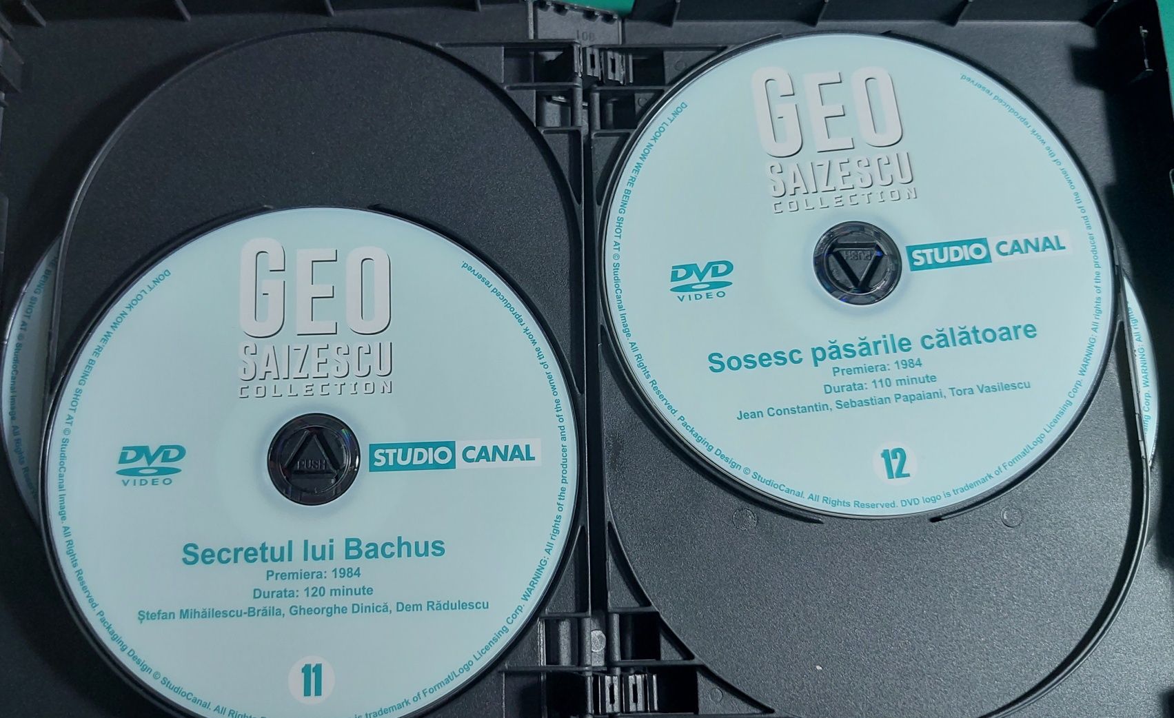 Colectia Geo Saizescu - 8 DVD - Volumul 2