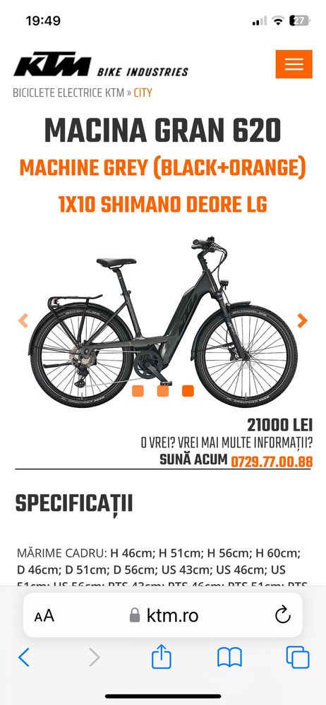 Bicicleta electrica(ebike)2022  Bosch Cx Gen4 625Wh