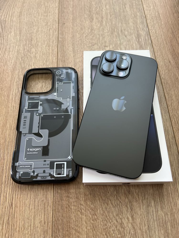 Като НОВ! Iphone 16 PRO MAX 512gb Black Titanium / Перфектен!