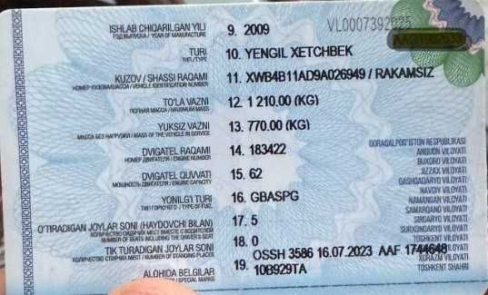 matiz 2009 best сотилади