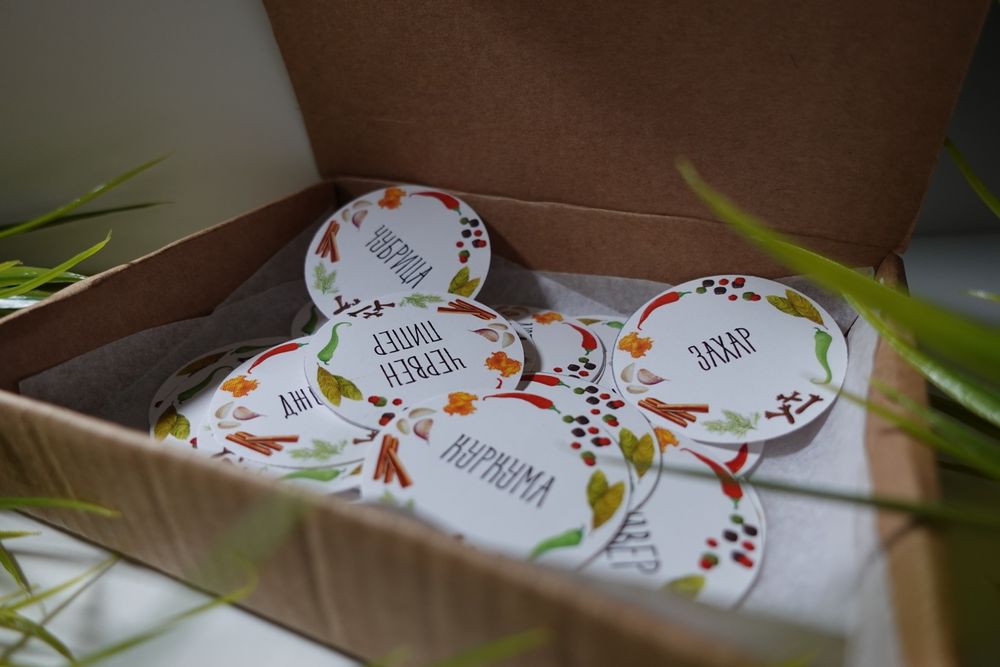 24 бр. Етикети за ПОДПРАВКИ/Стикери за ПОДПРАВКИ