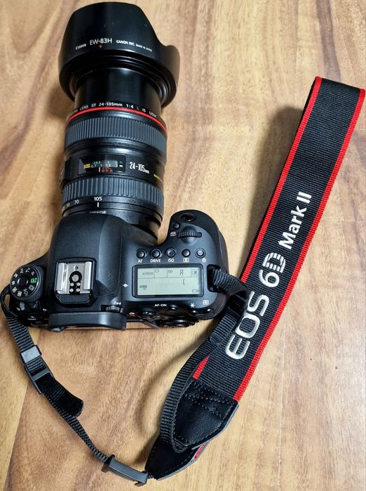 Aparat foto DSLR full frame Canon EOS 6D Mark II 7195 cadre