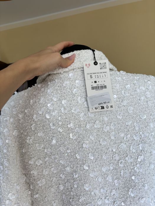 Sacou Zara tip bijuterie S