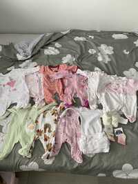 Бебешки дрехи за момиче новородено / бебешки дрехи лот за новородено