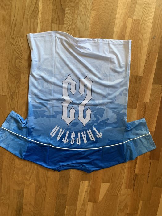 tricou trapstar premium camo blue