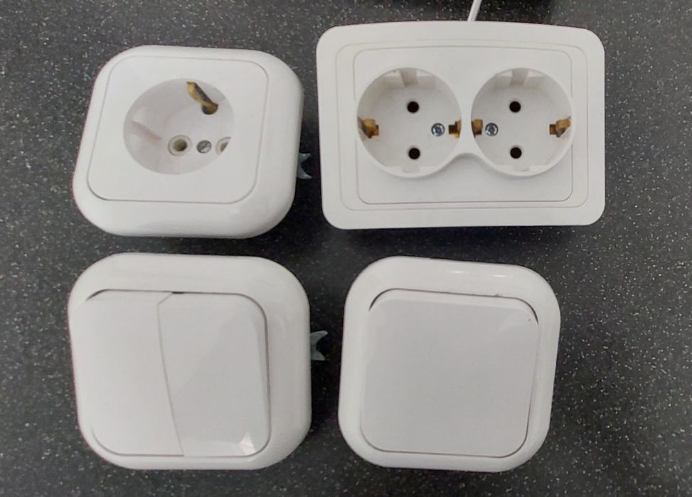 Розетки, выключатели