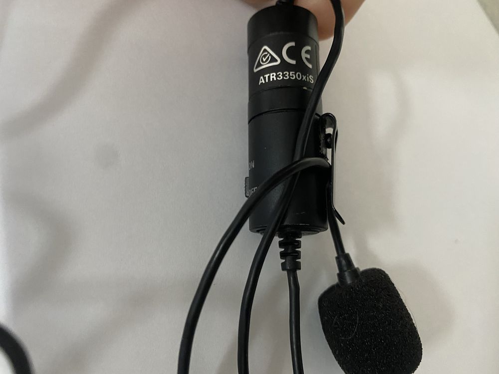 Петличный микрофон Audio Technica