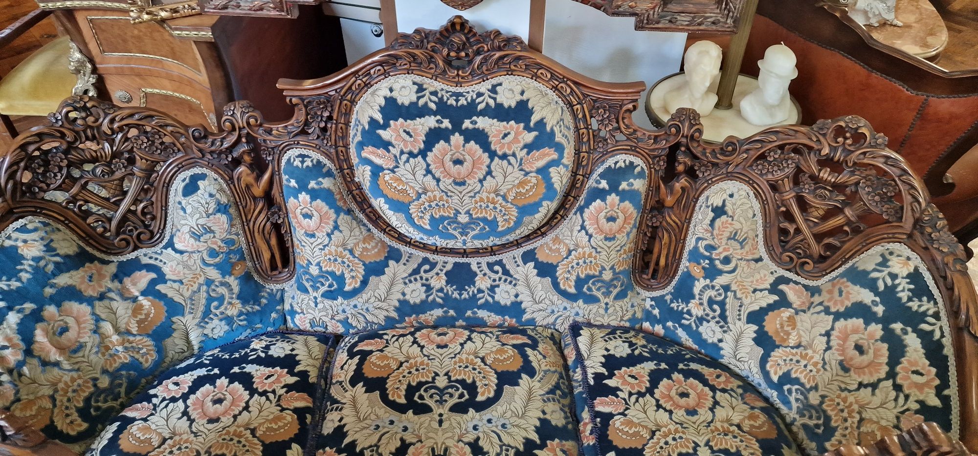 Set canapea si doua fotolii baroc