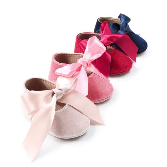Pantofi de bebelusi Velvet Princess- First Walkers