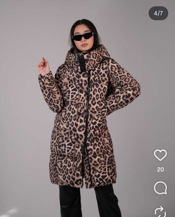 Зимний женский пуховик