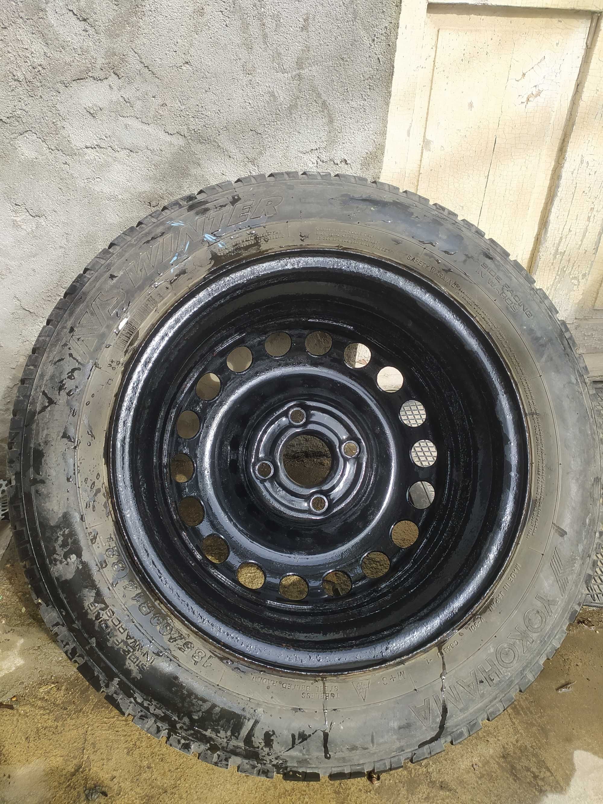 Джанти 14" цола от стомана за Опел (OPEL) 5,5J ET39 - 2бр