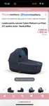 Landou pentru carucior Cybex Platinum Lux Priam- Nautical Blue