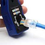 Обжим и проверка сетевого кабеля (RJ-45)