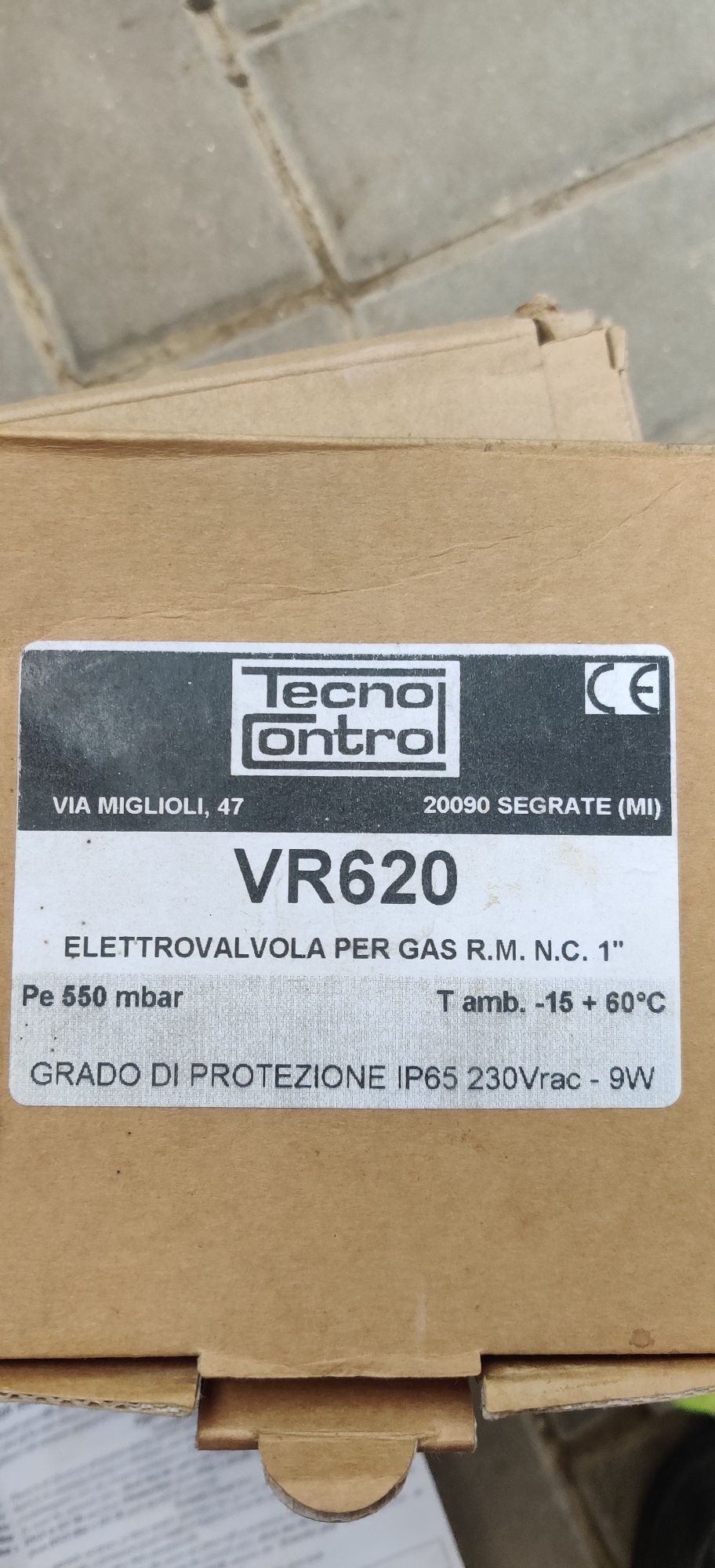 Electrovalvă pentru gaze .