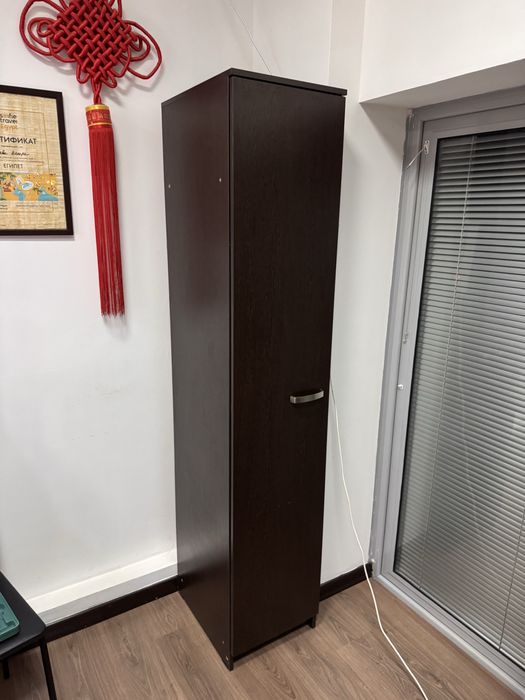 Шкаф пенал цвет венге