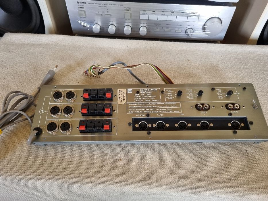 Mufe spate Amp Dual CV 1600, placa completa. Impecabile.