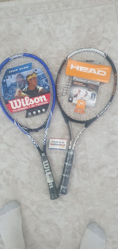 Rachete de tenis Wilson&Head,made in USA