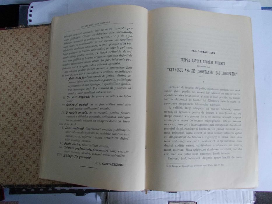 Revista stiintelor medicale