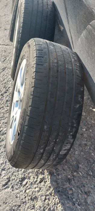 Jante Audi a4 b8 cu tot cu cauciucuri de vara Continental