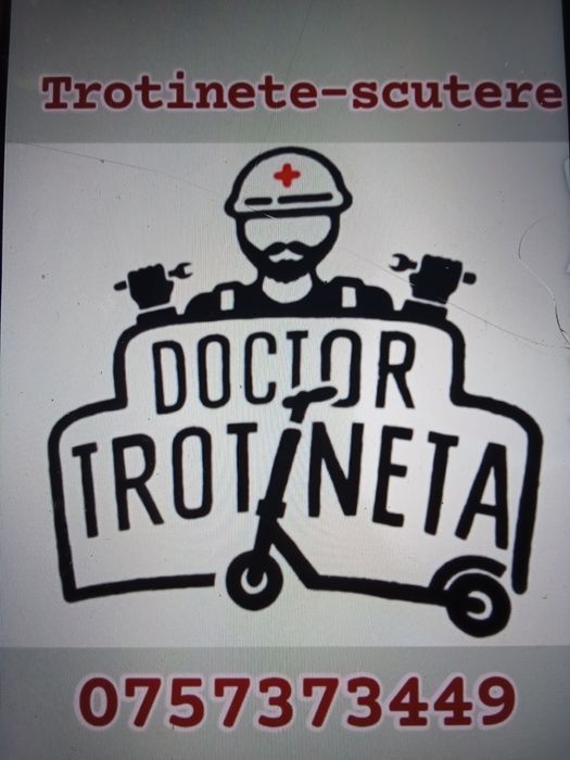 Scuter electric defect trotineta