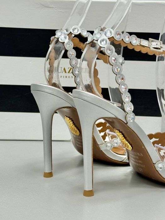 Sandale Aquazzura toc 10 cm Cristale premium 36-40