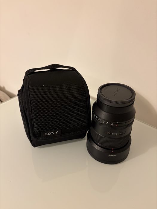 Sony GM 35 mm, F1.4, garantie F64