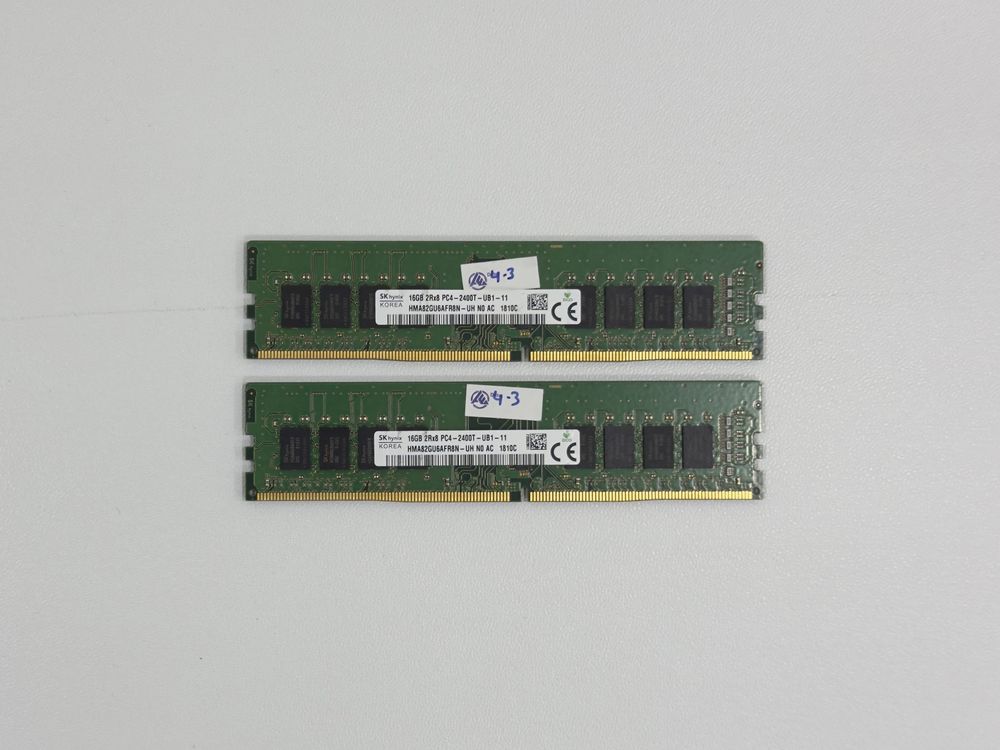 DDR4 2400 mhz 16GB Hynix (HMA82GU6AFR8N - UH NO AC)