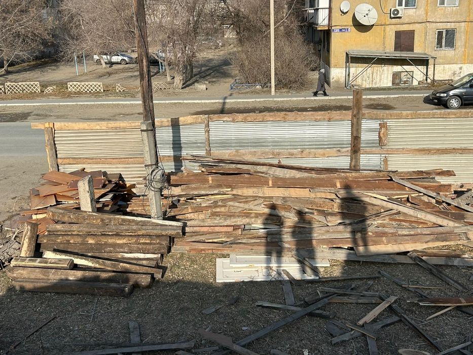 Шпал и доски срочно за 80 тысяч тг