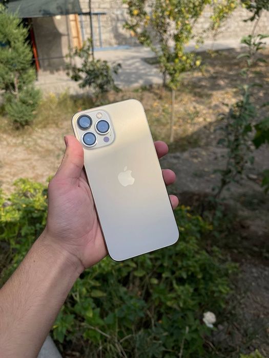 iPhone 13 Pro Max LL|A 128GB Gold — идеал, UzIMEI, есть коробка