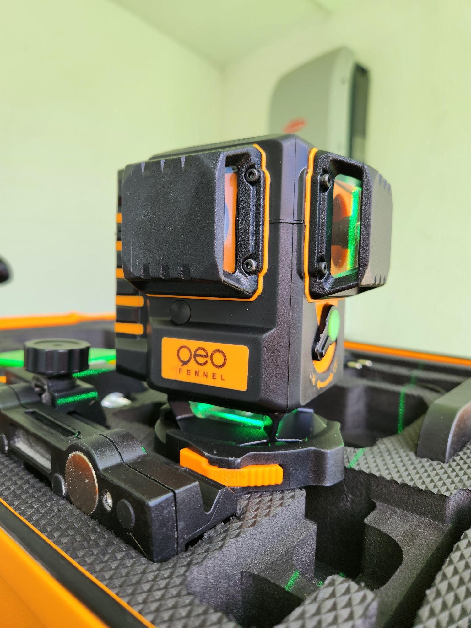 Nivela laser 360° Geo6-XR Green Sp