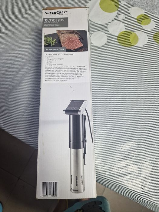 Aparat de gatit sous vide Silver Crest