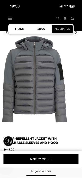 Hugo Boss Green J Robot Jacket XL