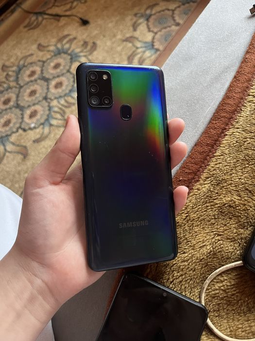 Telefon mobil Samsung Galaxy A21s, Dual SIM, 128GB, 4GB RAM, 4G, Black