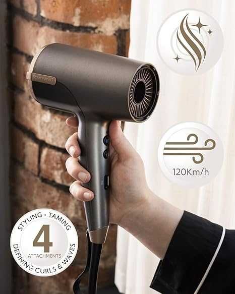 Сешоар за коса Remington One Dry&Style D6078 Йонизация, Пълен комплект