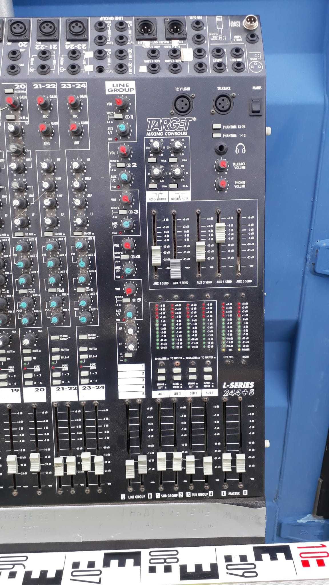 consola  mixaj .mixer target L244+5. behringer dx 626