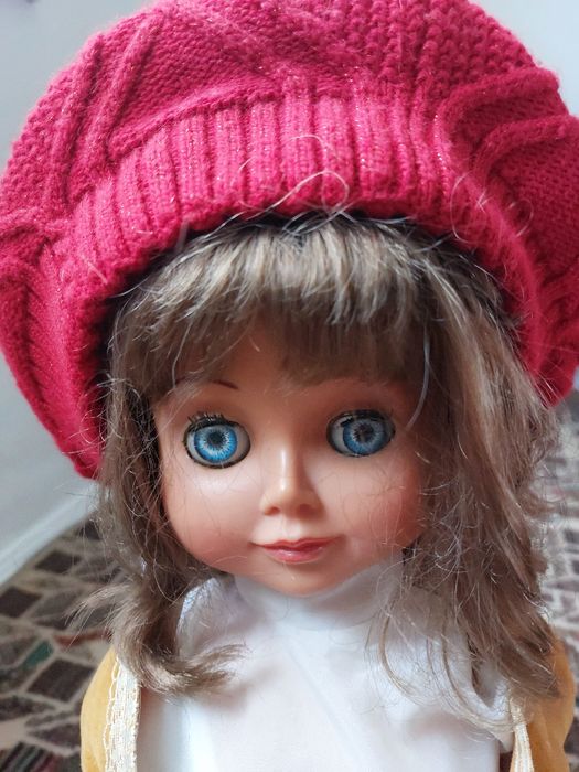 Caciula tip bereta, dublata, 30% casmir