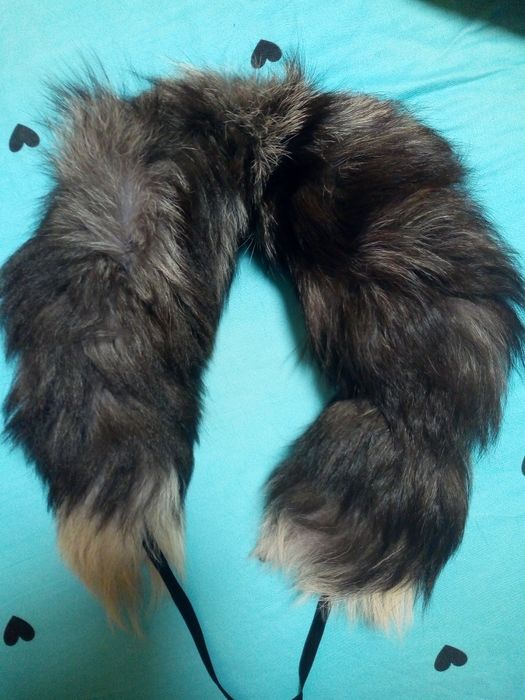 Яка от сребърна лисица