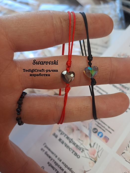 Гривни с кристал Swarovski