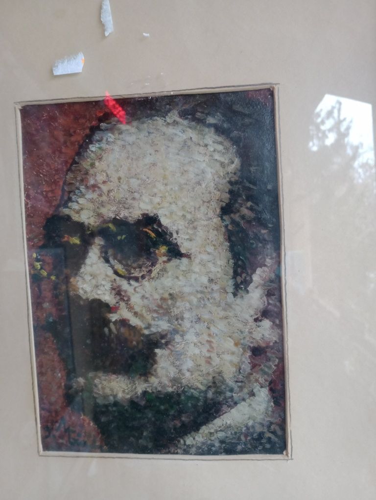 Tablou Ion Mândru.Portretul lui Caragiale.