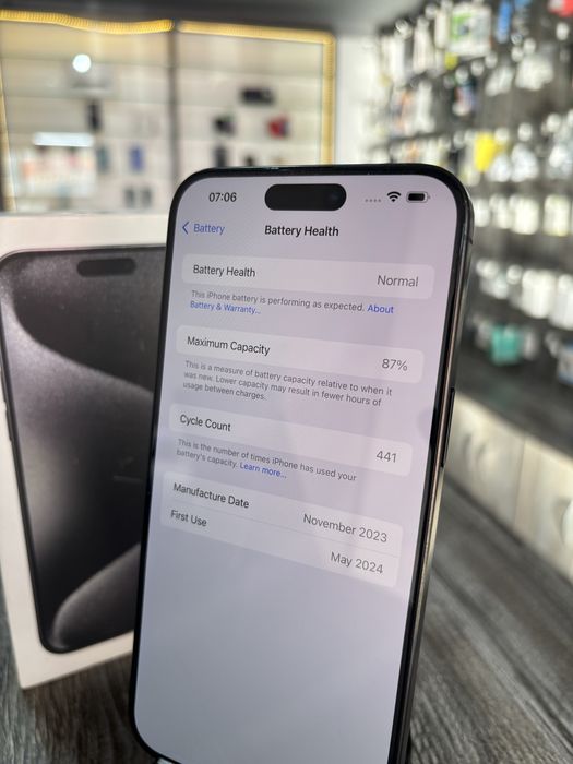 iPhone 15 Pro Max, black, 512 GB