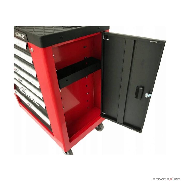 Dulap scule 7 sertare echipat cu 166 piese Verke