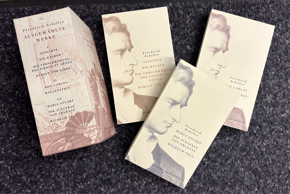 Friedrich Schiller Opere alese in lb germana