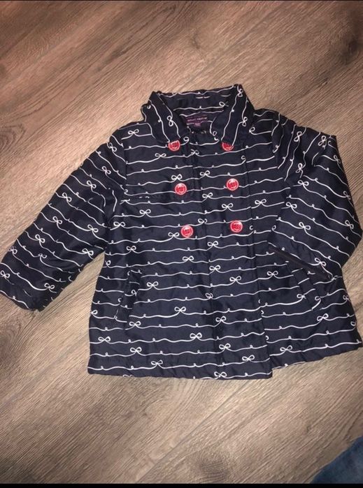 Geacă ,blugi și bluza fetița 74-80