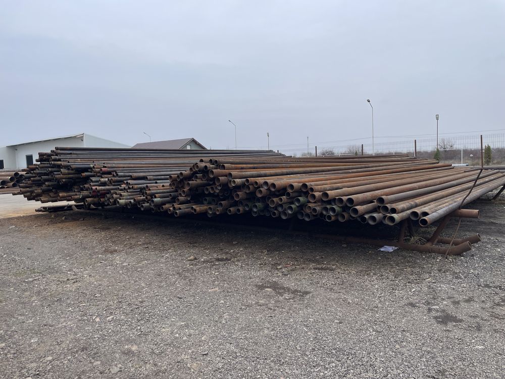 Vand teava tubing de sonda cu mufa si filet la 9m