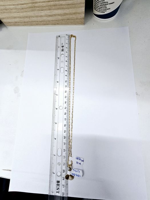 Vand lantic din aur 14 k 4.4 g cod 90