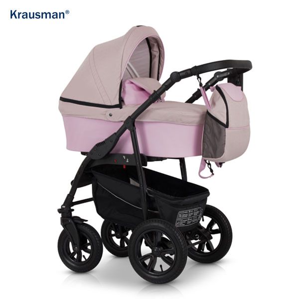 Carucior Krausman roz 3 in 1