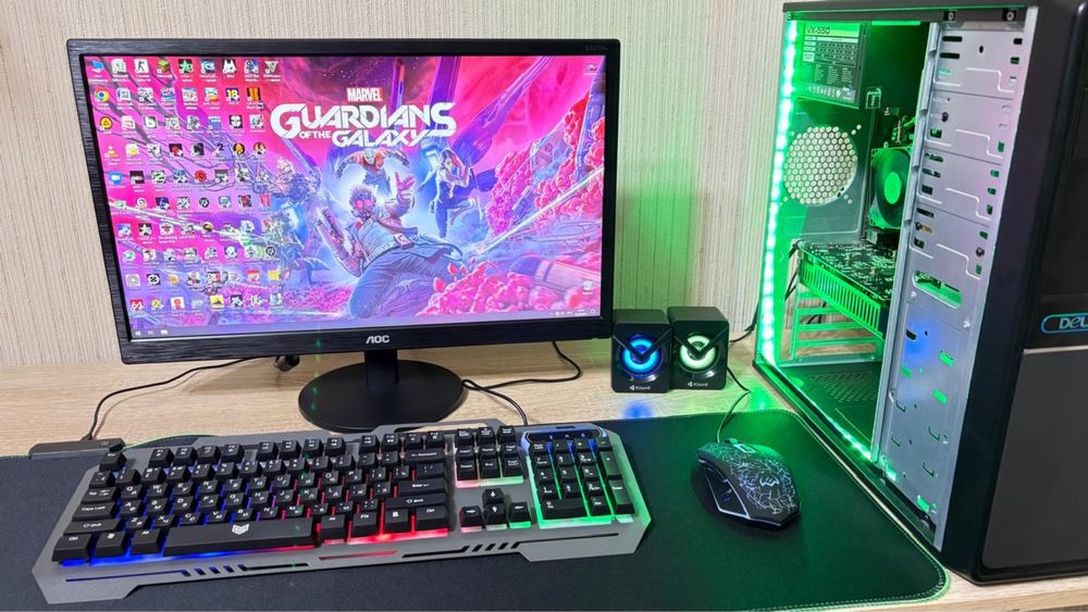 Игровой компьютер Core i5/8GB/SSD/HDD/GTX 550TI +22 дюйм монитор