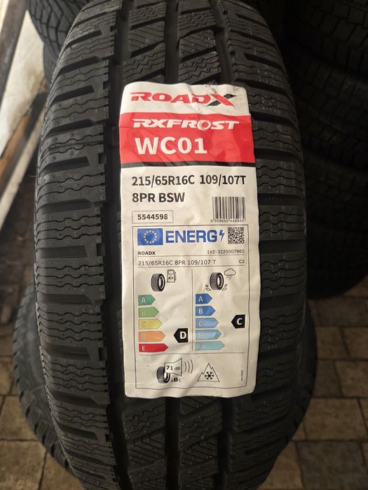 Anvelope noi iarna RoadX 215/65/16C dot 2024
