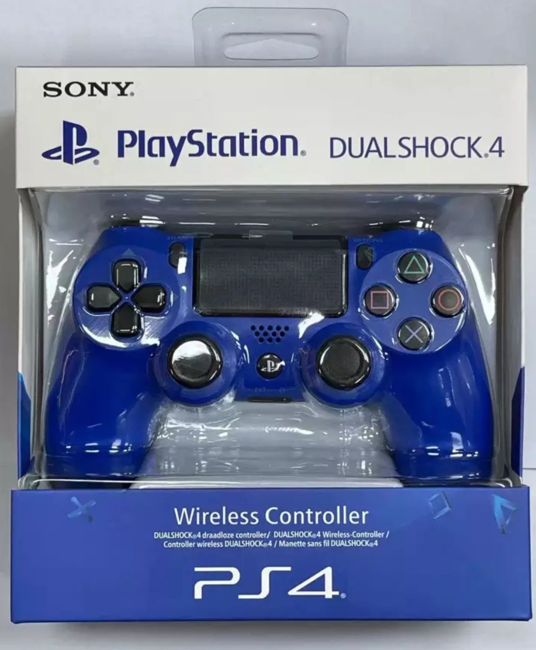 джойстики PS4 Dual shock, PS5 новые в упаковке  и чехлы