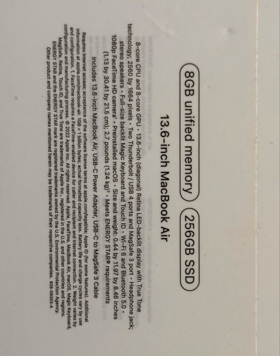 Cutie MacBook Air M2 13.6”